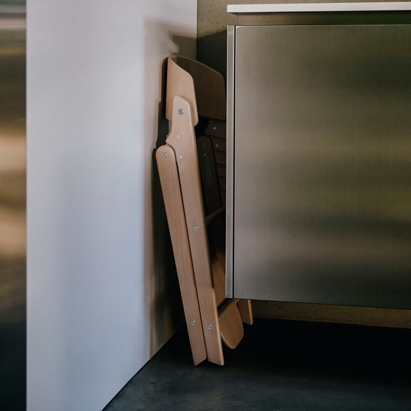 クリック＆フォールド チェア/ストーンブルー ストーンブルー