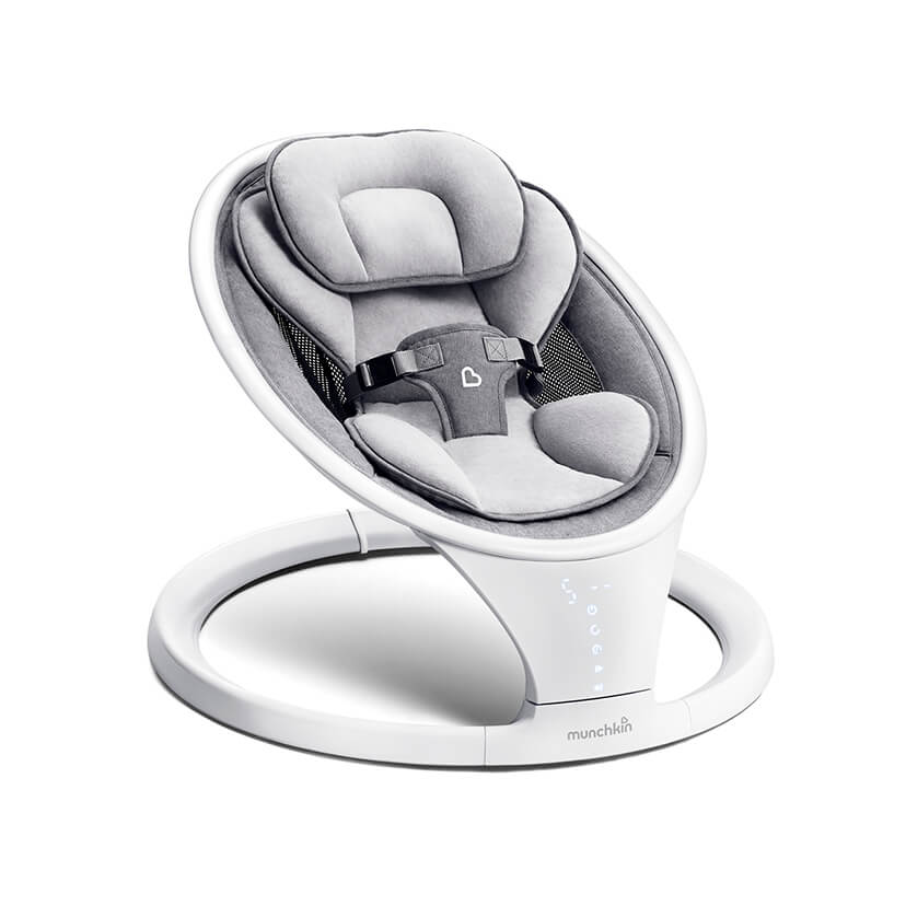 ベビー、ミュー 電動ベビースウィング(ホワイト): 家具・インテリア雑貨[DADWAY