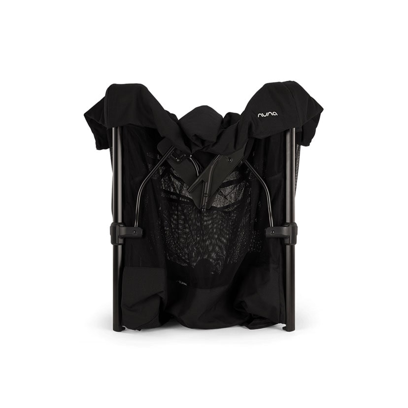 nuna ベビーベッド パール/キャビア キャビア