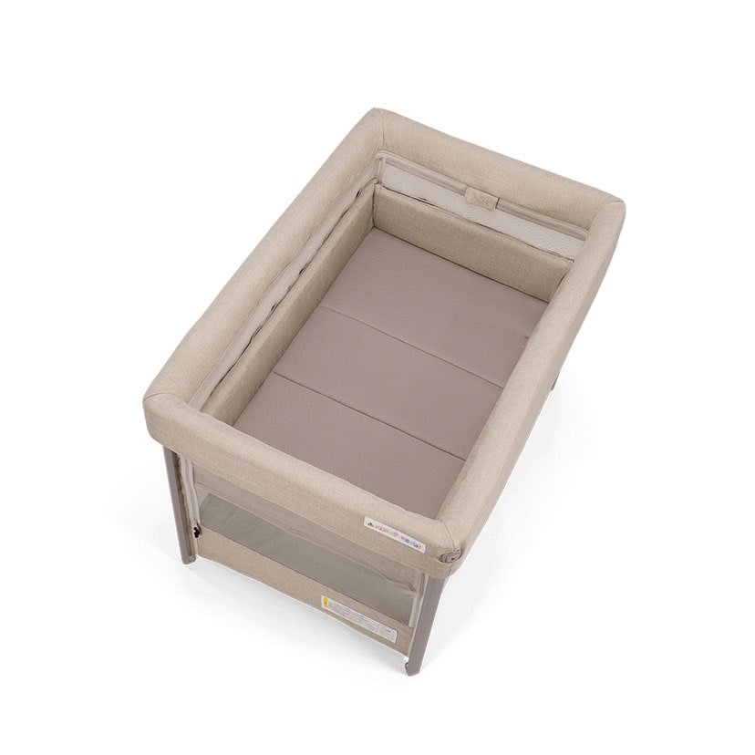 nuna ベビーベッド パール/ビスコッティ ビスコッティ