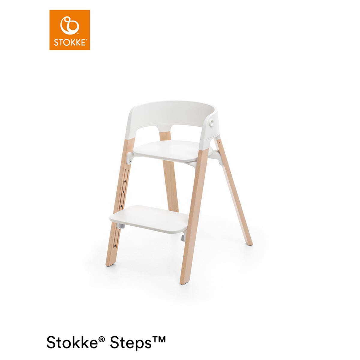 Stepsチェアビーチ/ナチュラル(ナチュラル): 家具・インテリア雑貨