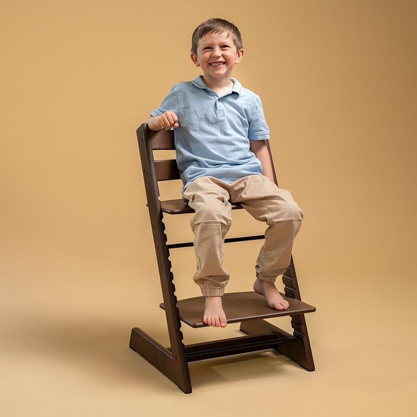 トリップ トラップ　オーク/ウォームブラウン ウォームブラウン