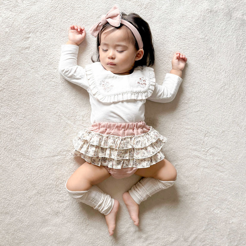 おめかしギフトセット（花刺しゅう）/F（70-80）/ピンク ピンク