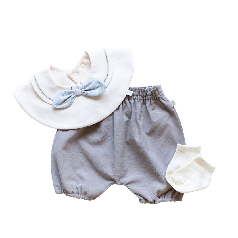 おめかしギフトセット(フォーマル)/F(70-80cm)/ライトグレー ライトグレー