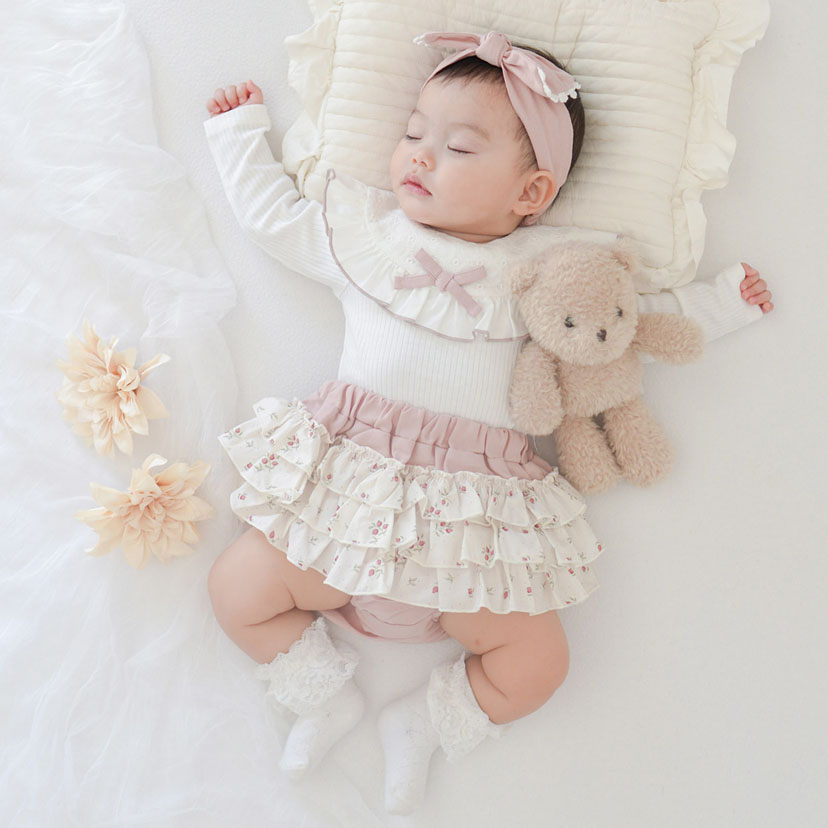 おめかしギフトセット(フリル)/F(70-80cm)/ピンク ピンク