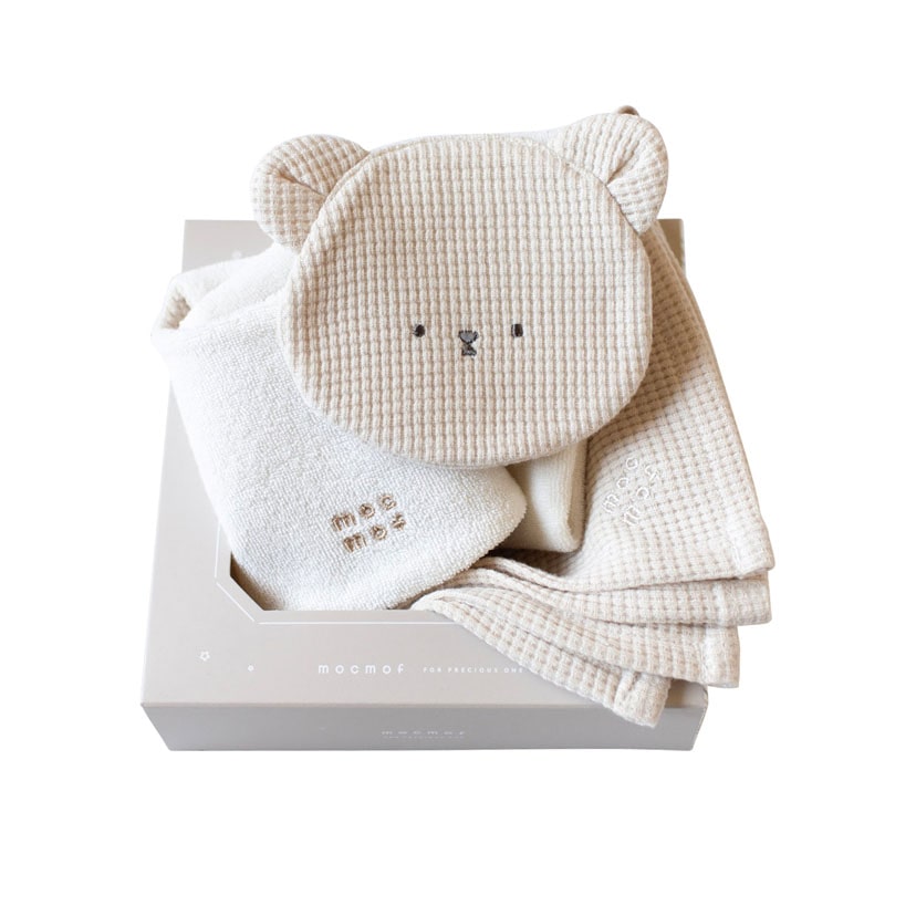 アニマルタオルギフトセット/F/ライトベージュ ライトベージュ