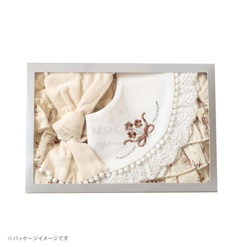 花刺しゅうフォーマルギフトセット/F(70-80cm)/ライトピンク ライトピンク
