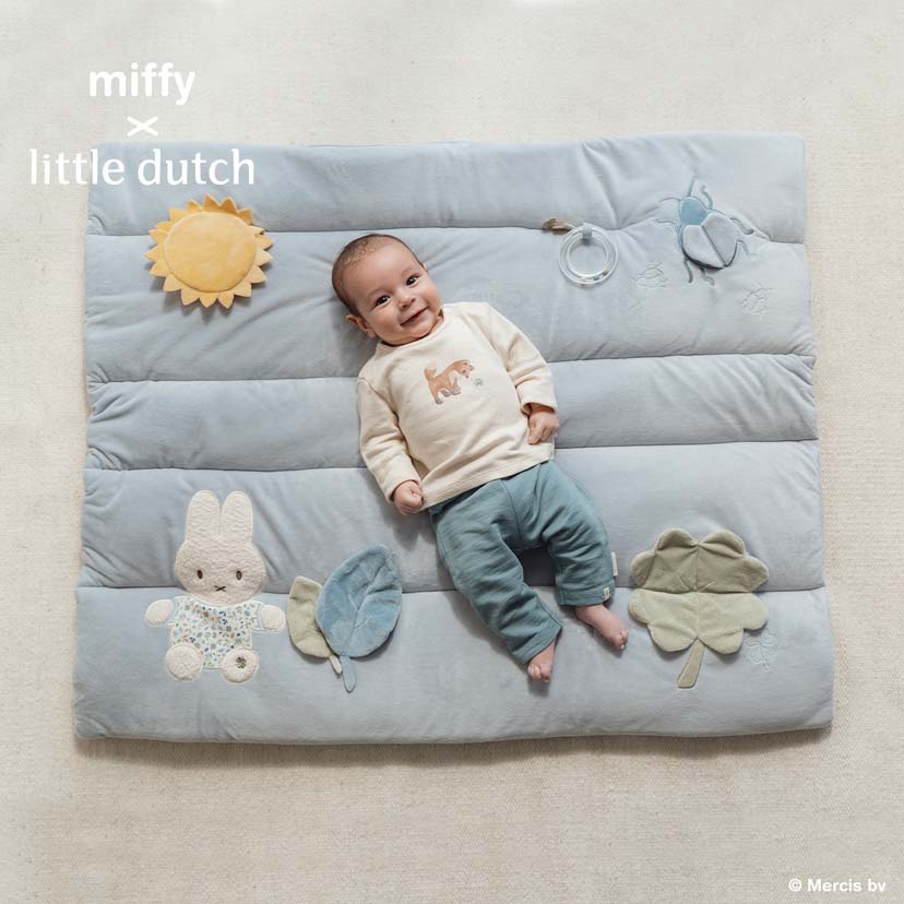 額装マット作品/デイビット・ホーヴィッツ Childs Dreams 01 miffy x Little Dutch プレイマット/ラッキーリーブス(ラッキー