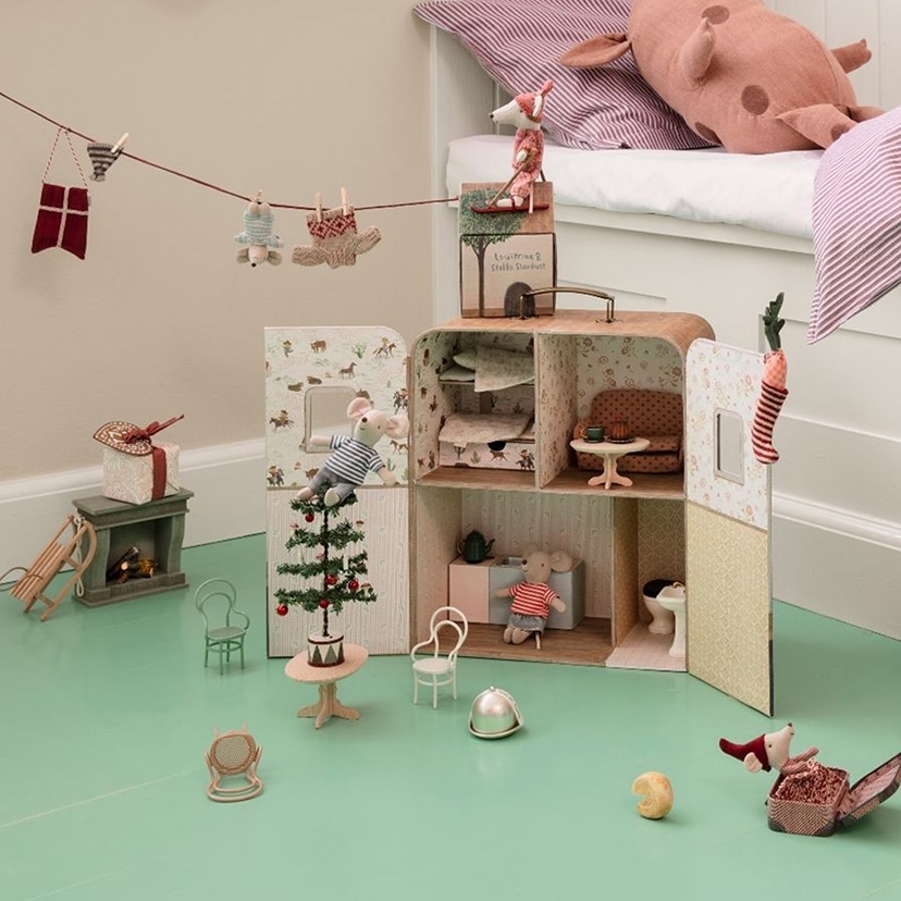 クリスマスツリー/キャンドルライト付き/16cm