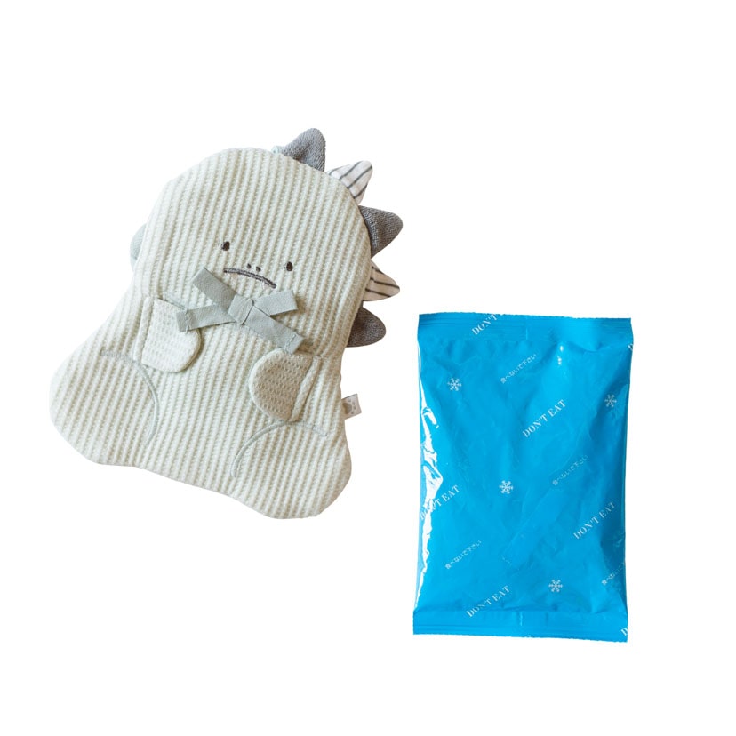 アニマルひんやりジェルポーチ/F/グリーン グリーン