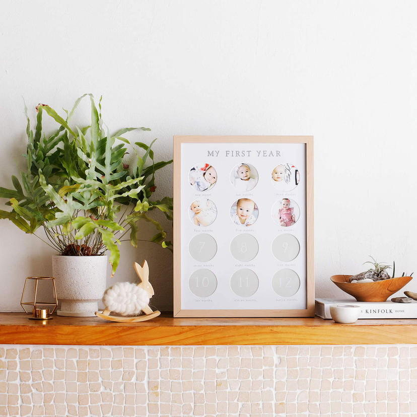 マンスリーフォトフレーム 日用品 ベビーキッズ雑貨 Dadway ダッドウェイオンラインショップ