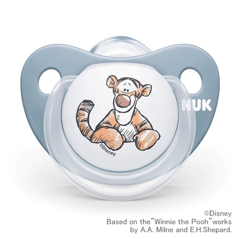 おしゃぶり 消毒ケース付き ティガー青 0 6カ月用 ティガー青 ミルク お食事 Dadway ダッドウェイオンラインショップ