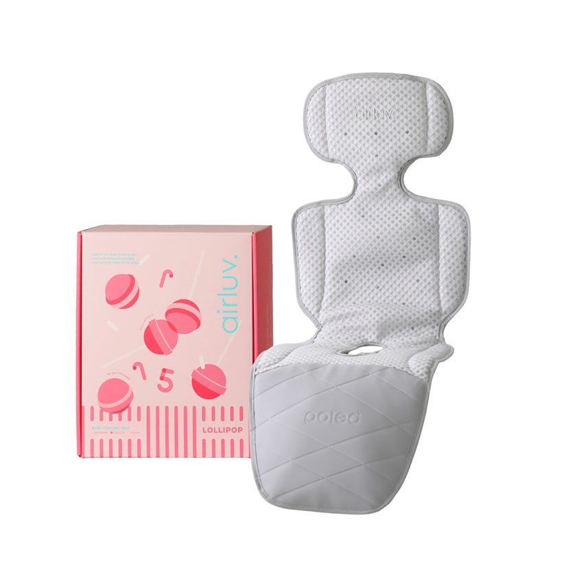 エアラブ5 ロリポップ 送風機付きクールシート/ダスティグレー