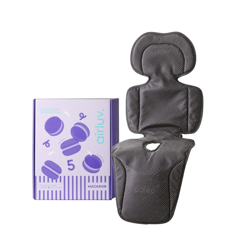 エアラブ5 マカロン 送風機付きクールシート/エスプレッソ