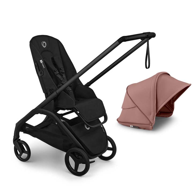 bugaboo バガブー ドラゴンフライプラス シートベース/ブラック/ヘリテージブラック×ドラゴンフライプラス サンキャノピー/ダスティピンク ダスティピンク