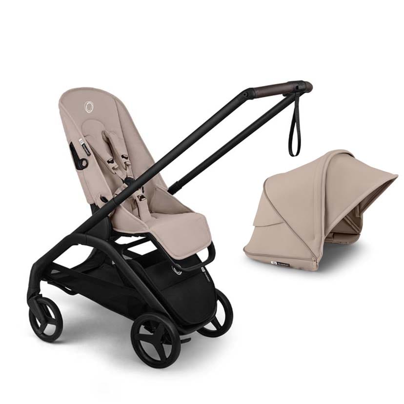 bugaboo バガブー ドラゴンフライプラス シートベース/ブラック/デザートトープ×ドラゴンフライプラス サンキャノピー/デザートトープ デザートトープ