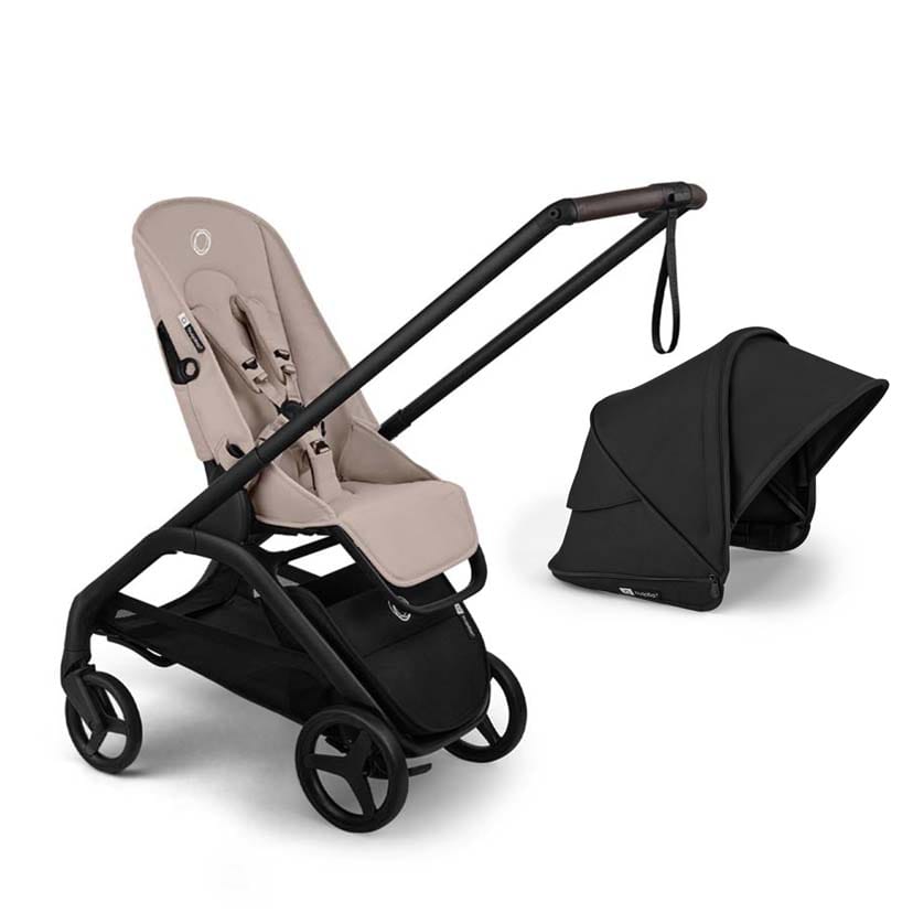 bugaboo バガブー ドラゴンフライプラス シートベース/ブラック/デザートトープ×ドラゴンフライプラス サンキャノピー/ヘリテージブラック ヘリテージブラック
