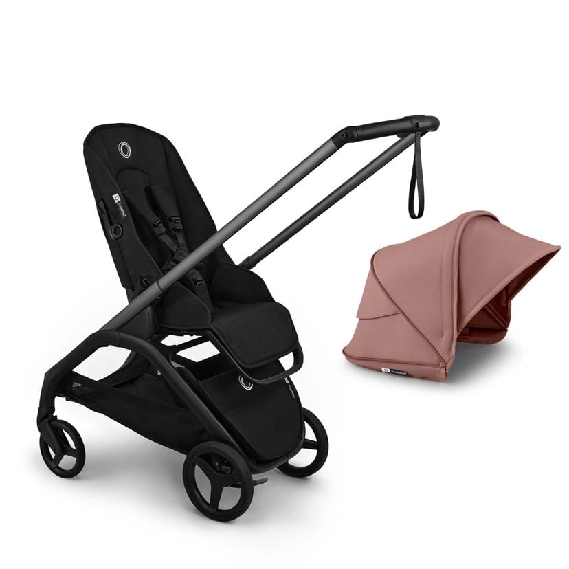 bugaboo バガブー ドラゴンフライプラス シートベース/グラファイト/ヘリテージブラック×ドラゴンフライプラス サンキャノピー/ダスティピンク ダスティピンク