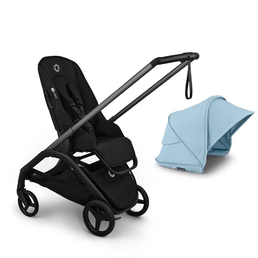 bugaboo バガブー ドラゴンフライプラス シートベース/グラファイト/ヘリテージブラック×ドラゴンフライプラス サンキャノピー/スカイラインブルー スカイラインブルー