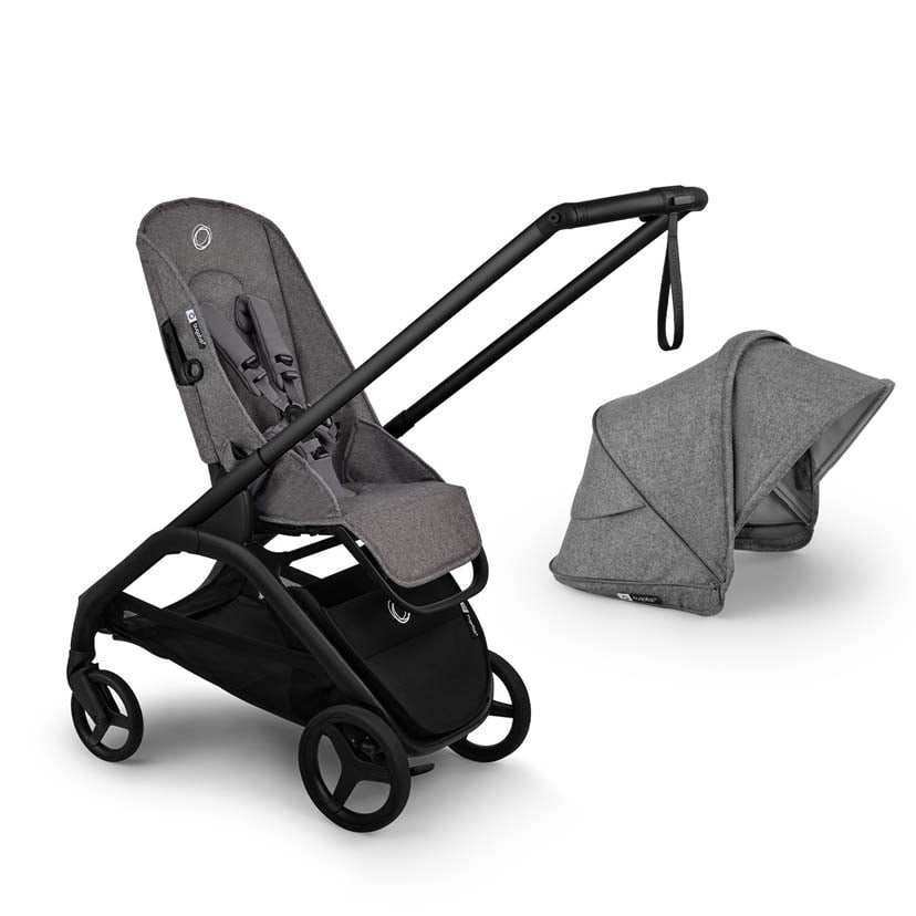 bugaboo バガブー ドラゴンフライプラス シートベース/ブラック/グレーメランジ×ドラゴンフライプラス サンキャノピー/グレーメランジ グレーメランジ