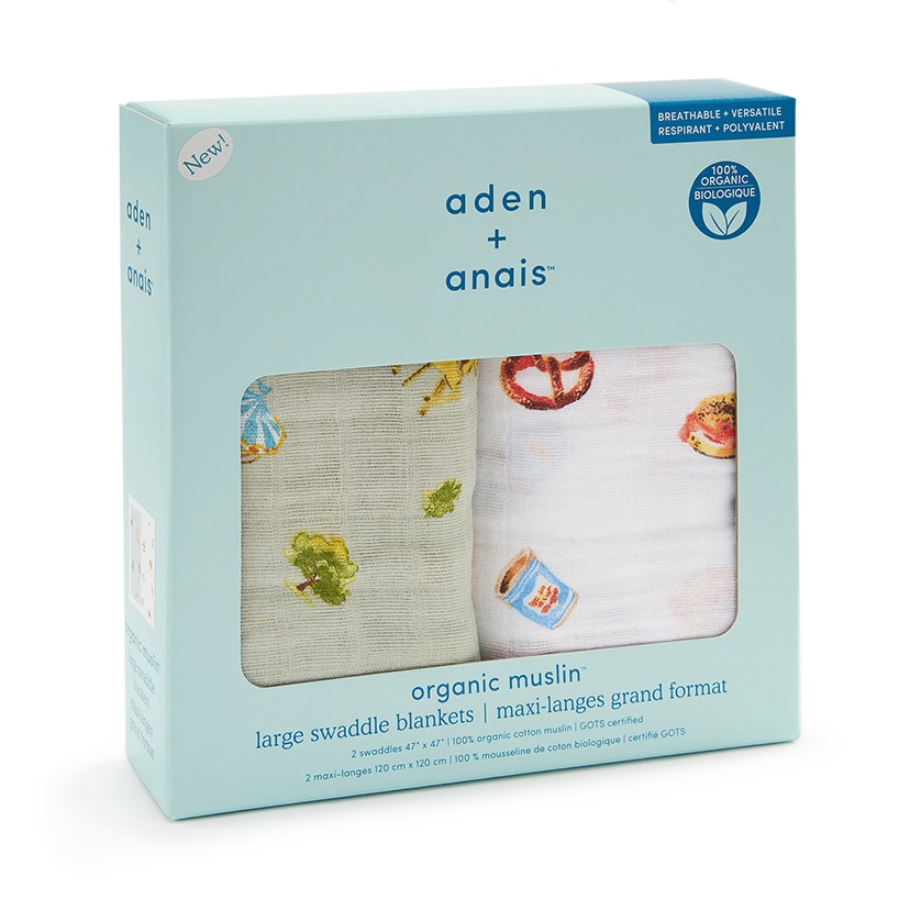 おくるみスワドル/ニューヨーク/オーガニック/2枚 ニューヨーク/オーガニック/2枚