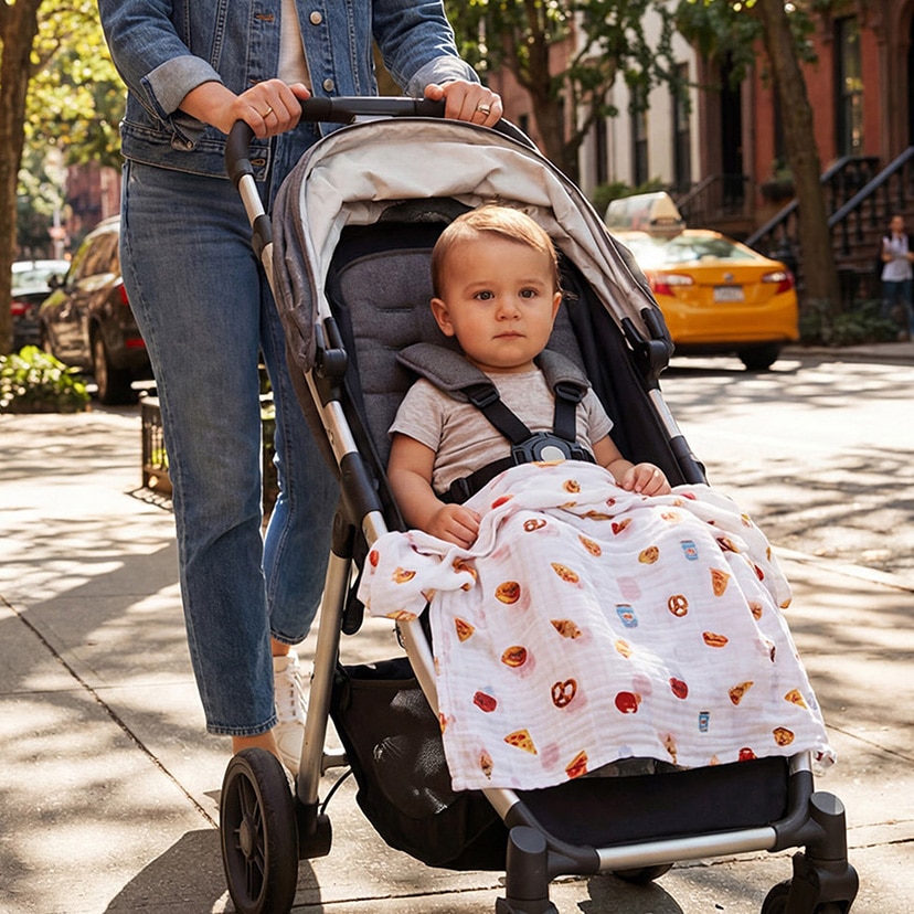 おくるみスワドル/ニューヨーク/オーガニック/2枚 ニューヨーク/オーガニック/2枚