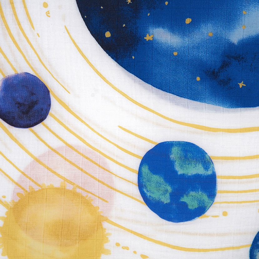 おくるみスワドル/スペース/オーガニック/2枚 スペース/オーガニック/2枚