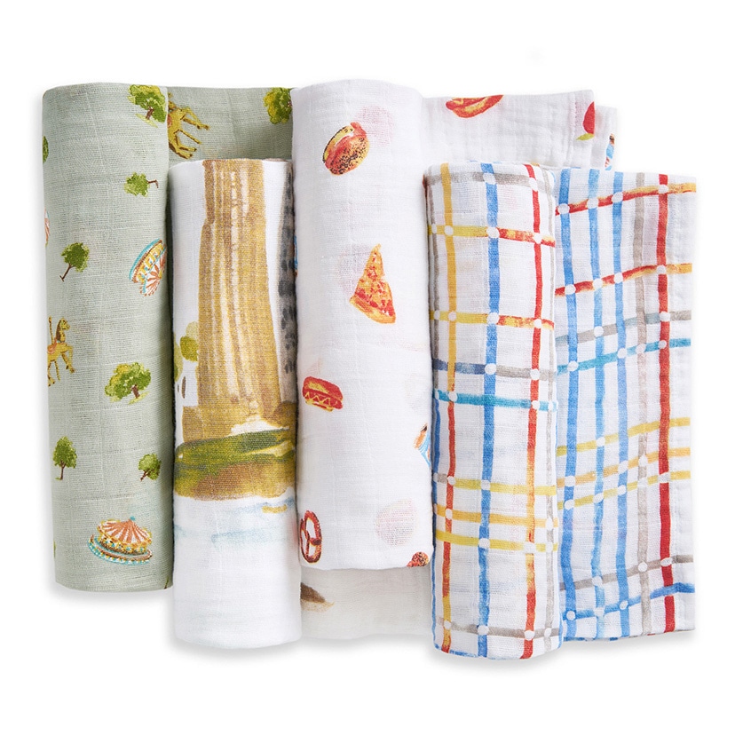 おくるみスワドル/ニューヨーク/オーガニック/4枚 ニューヨーク/オーガニック/4枚