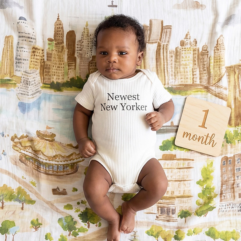 おくるみスワドル/ニューヨーク/オーガニック/4枚 ニューヨーク/オーガニック/4枚