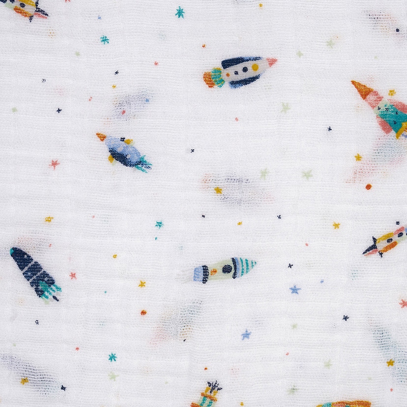 おくるみスワドル/スペース/オーガニック/4枚 スペース/オーガニック/4枚