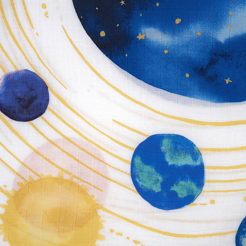 おくるみスワドル/スペース/オーガニック/4枚 スペース/オーガニック/4枚