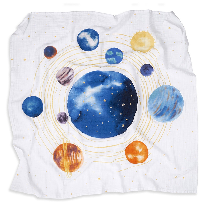 おくるみスワドル/スペース/オーガニック/4枚 スペース/オーガニック/4枚