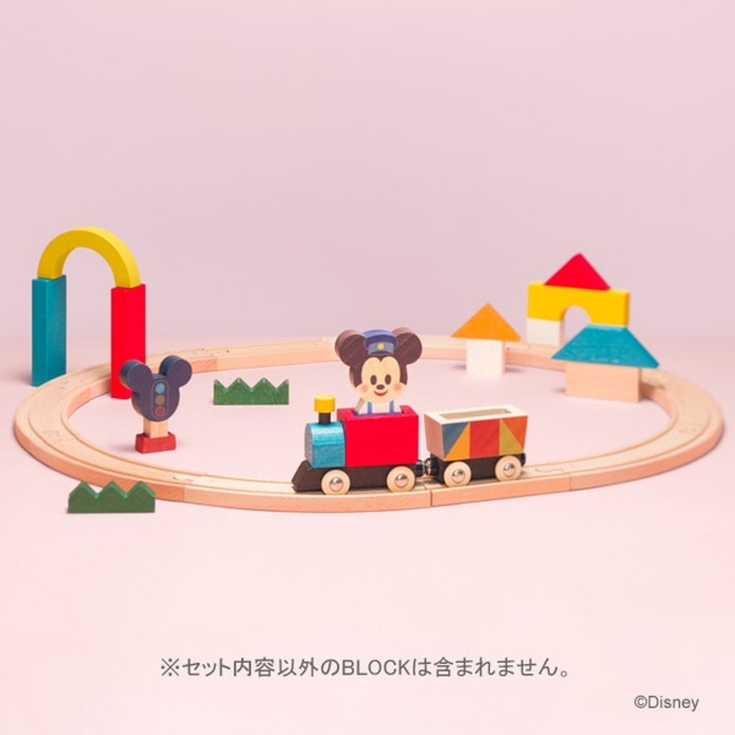 KIDEA TRAIN&RAIL/ミッキーマウス: おもちゃ[DADWAY ダッドウェイ