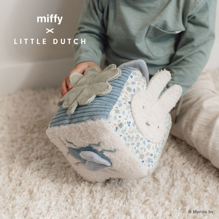 高速配送 miffy x Little Dutch キューブトイ/ラッキーリーブス(ラッキー キッズ・ファミリー