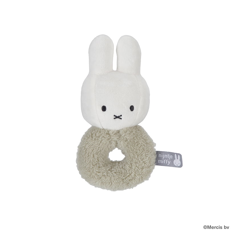 miffy ミッフィーラトル/フラッフィー/ピンク(フラッフィー