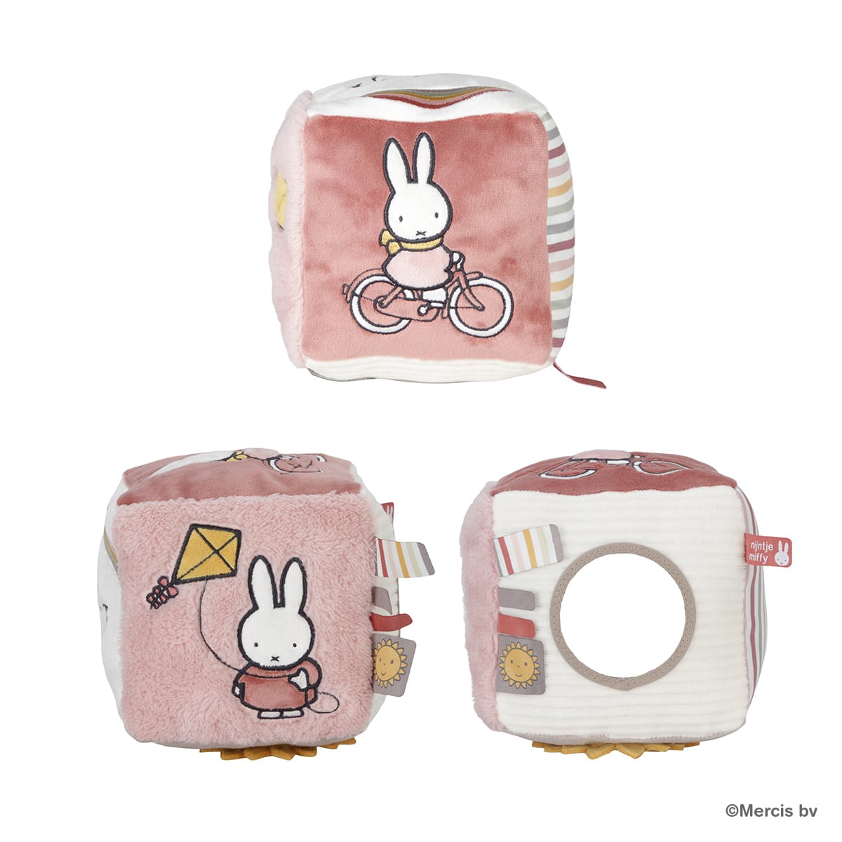 miffy ミッフィーベビーキューブ/フラッフィー/ピンク
