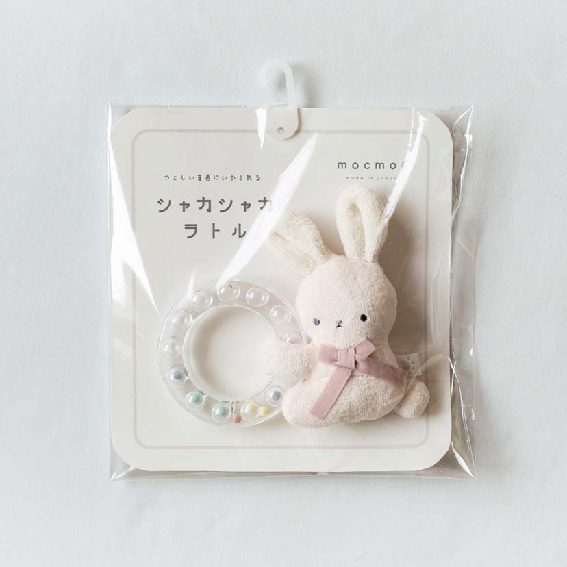 シャカシャカラトル（日本製）/うさぎ うさぎ