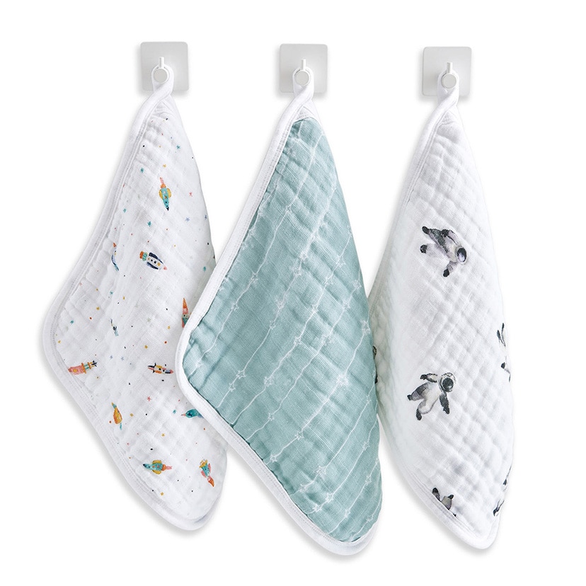 ウォッシュクロス/スペース/オーガニック/3枚