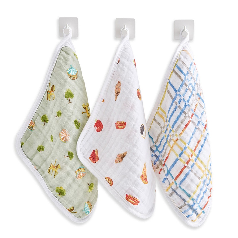 ウォッシュクロス/ニューヨーク/オーガニック/3枚