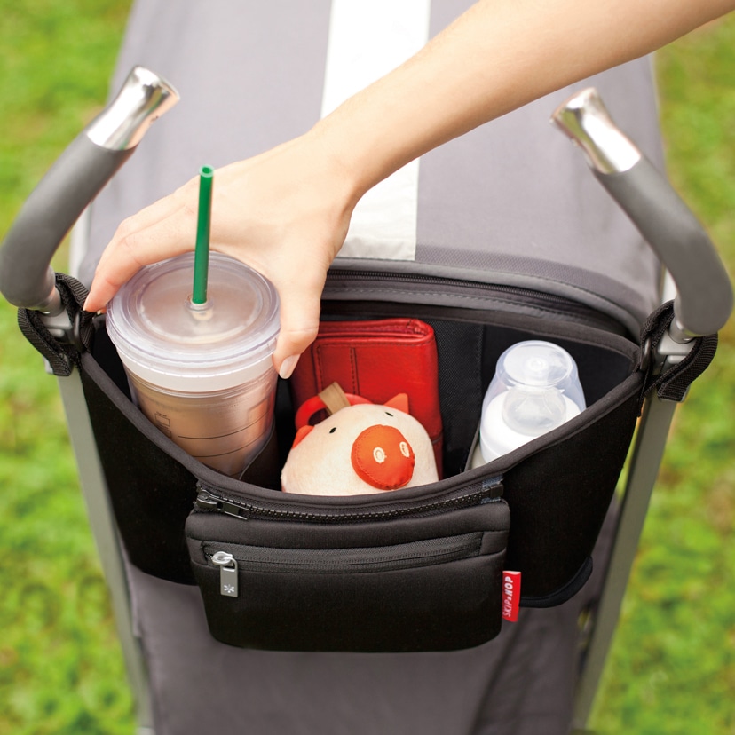 ベビーカーバッグ/ブラック ブラック