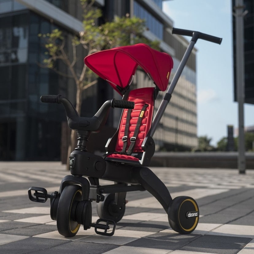 doona 折り畳み式三輪車 LIKI trikeリキトライク ファイヤーレッド