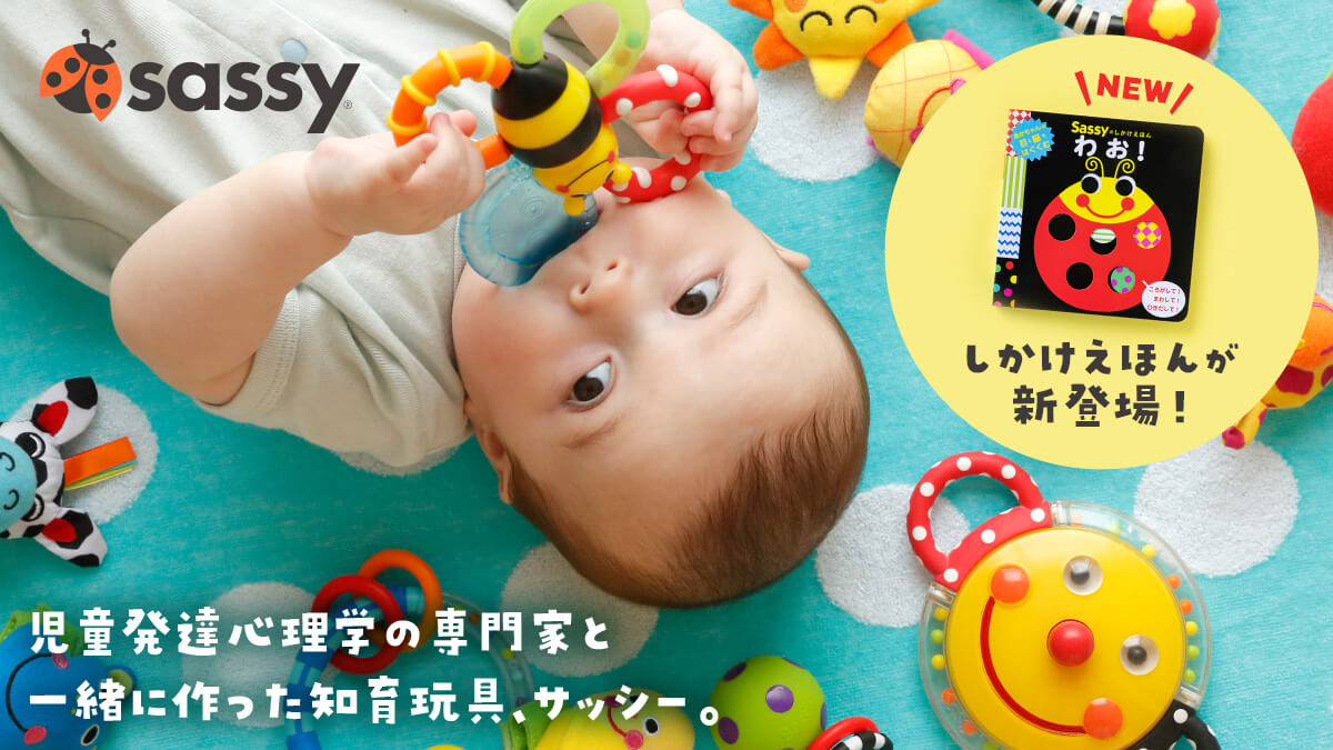 児童発達心理学の専門家と一緒に作った知育玩具、サッシー